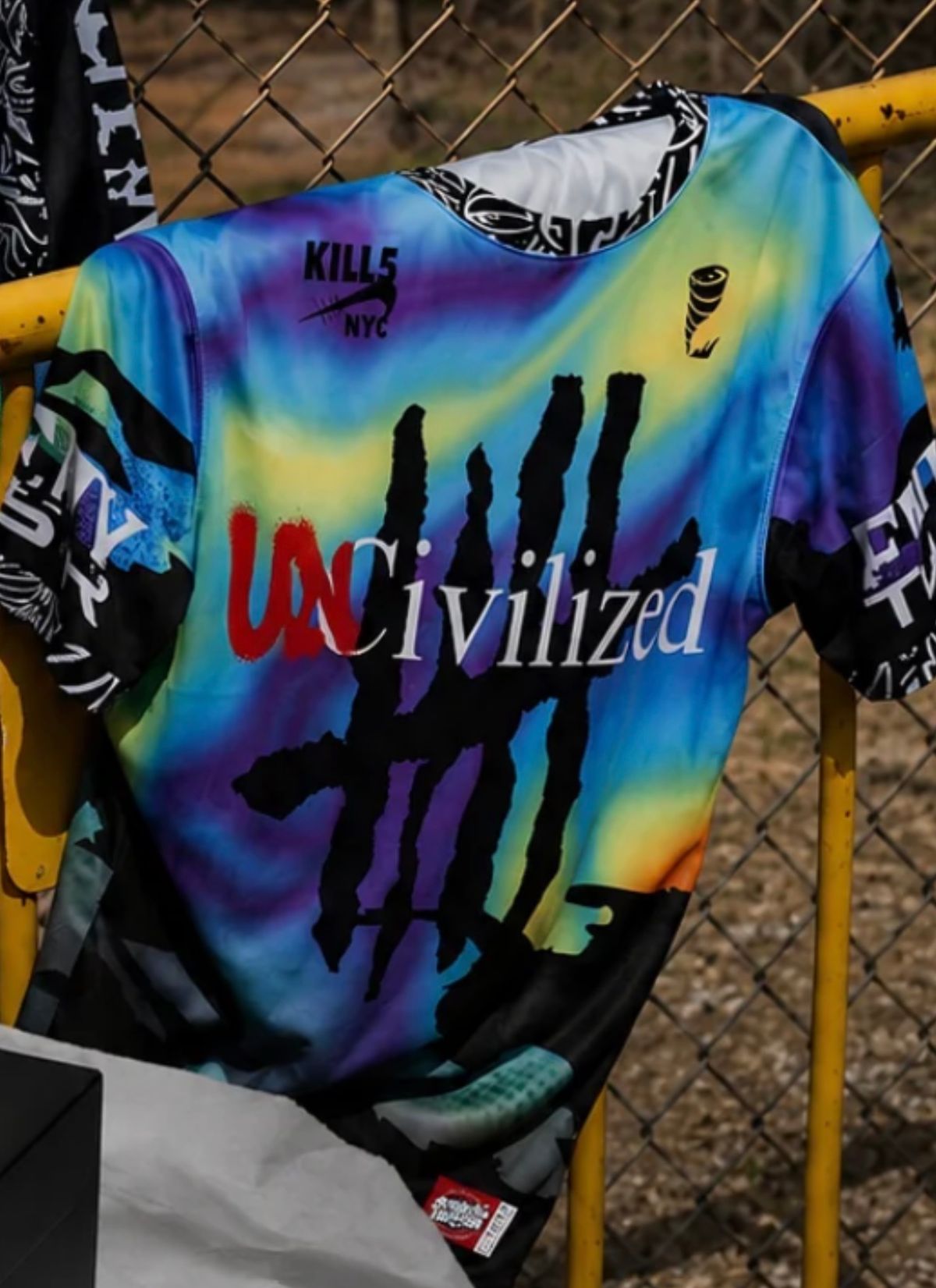 Enemy of the State Tech Tee XXL, twister uncivilized 