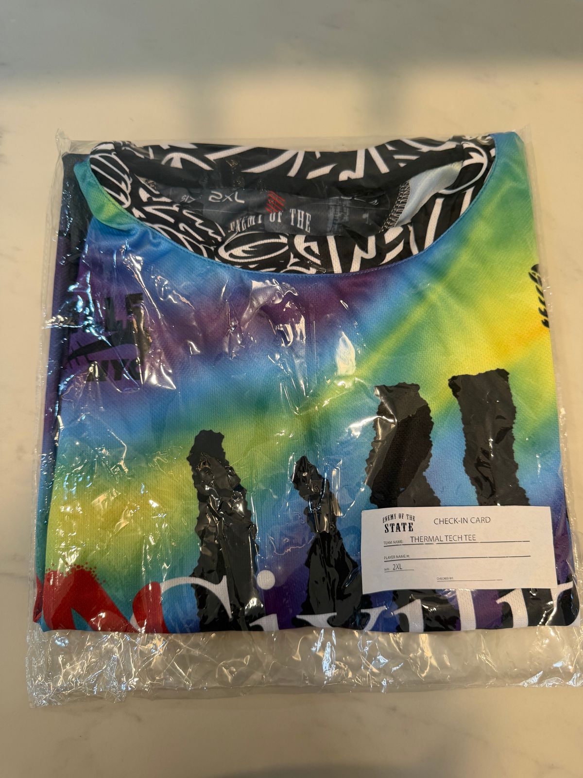 Enemy of the State Tech Tee XXL, twister uncivilized 