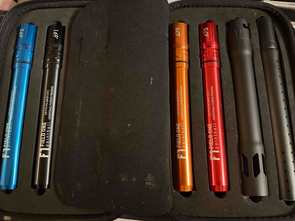F1 Acculock Complete Barrel Kit - Dust Black