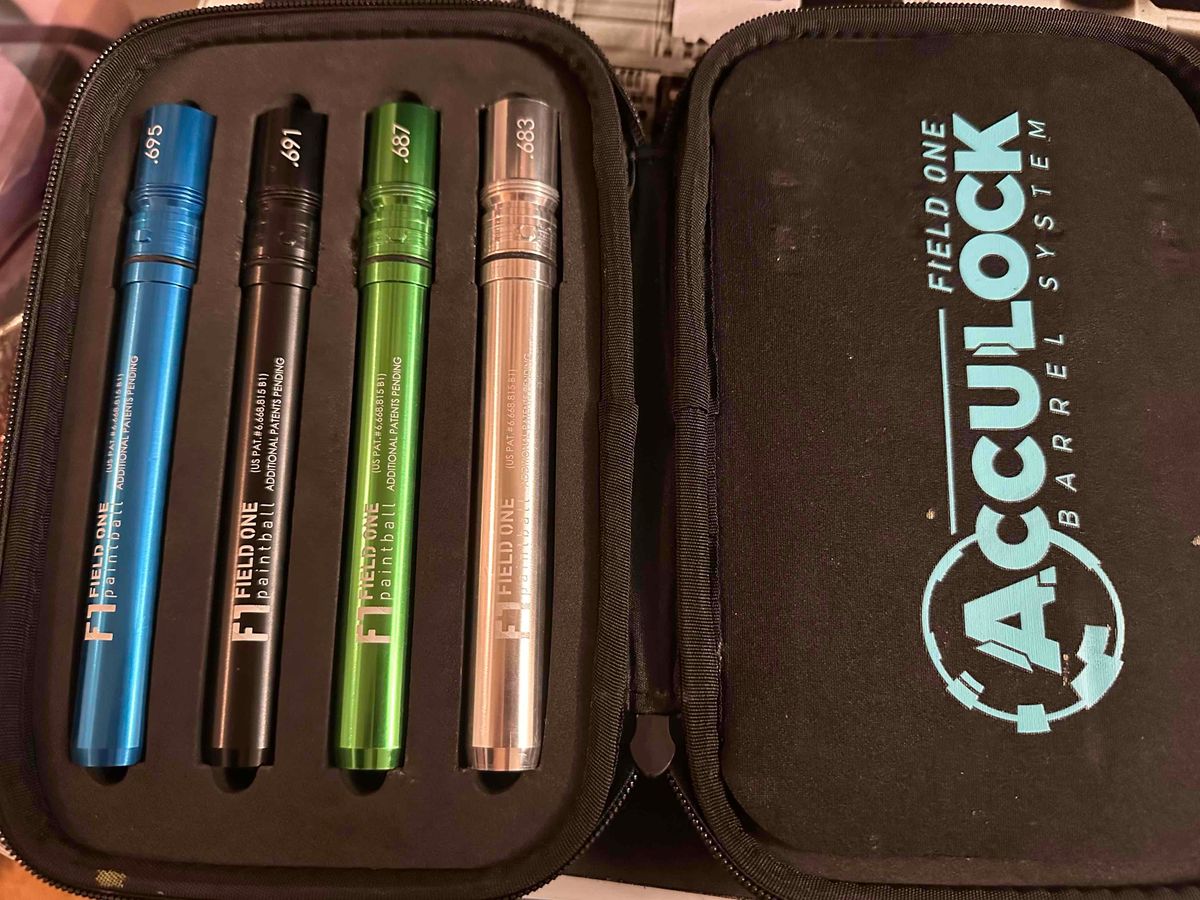 F1 Acculock Complete Barrel Kit - Dust Black
