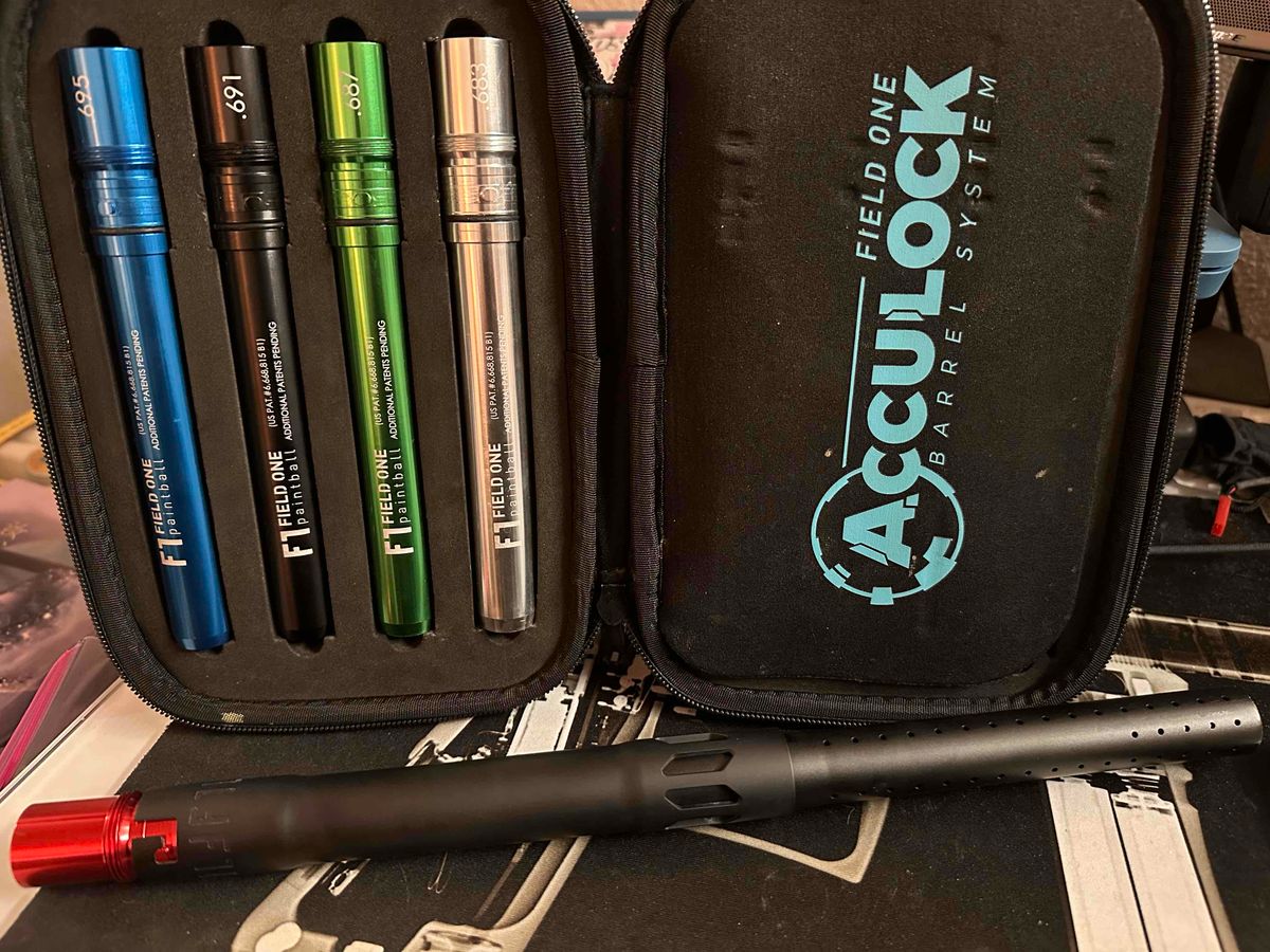 F1 Acculock Complete Barrel Kit - Dust Black