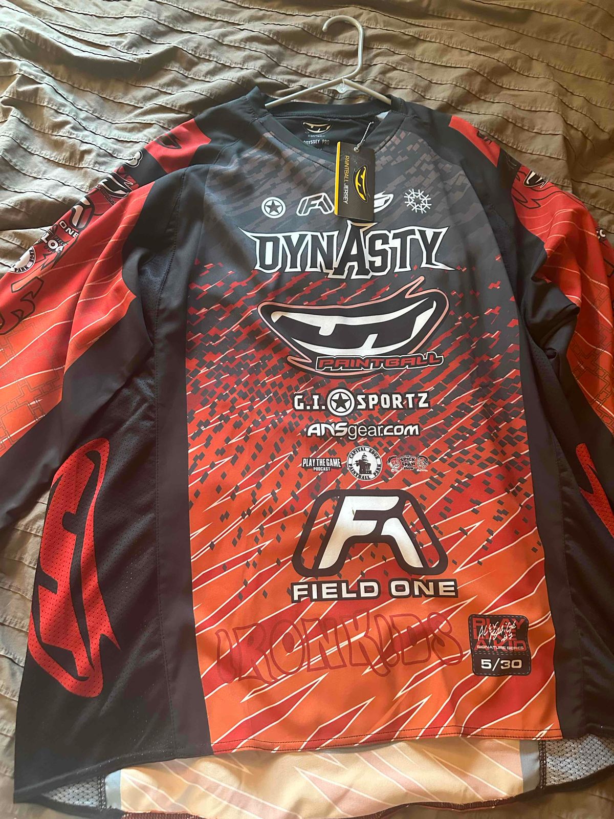 Alex Fraige Limited Edition Red Jersey