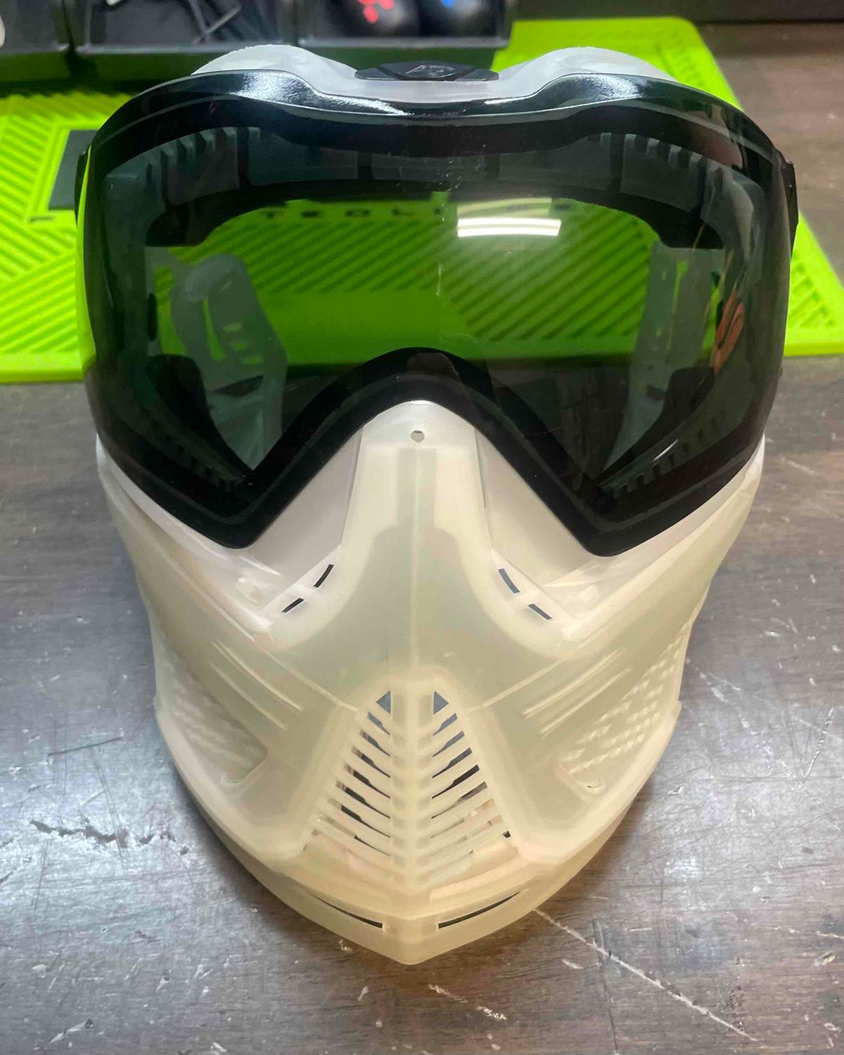 Clear push mask (no strap)