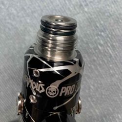 Skeleton Air Hyperlight 80cu in/4500 tank Black/silver splash infamous powerhouse haymaker 500 reg