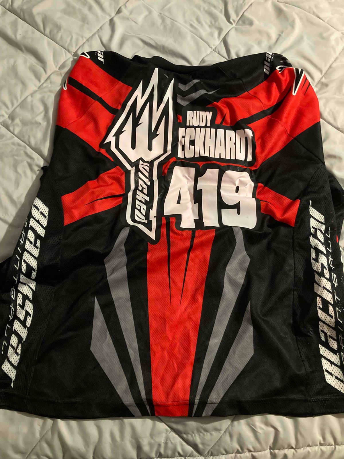 Wicked Rudy “Tron” Eckhardt Jersey