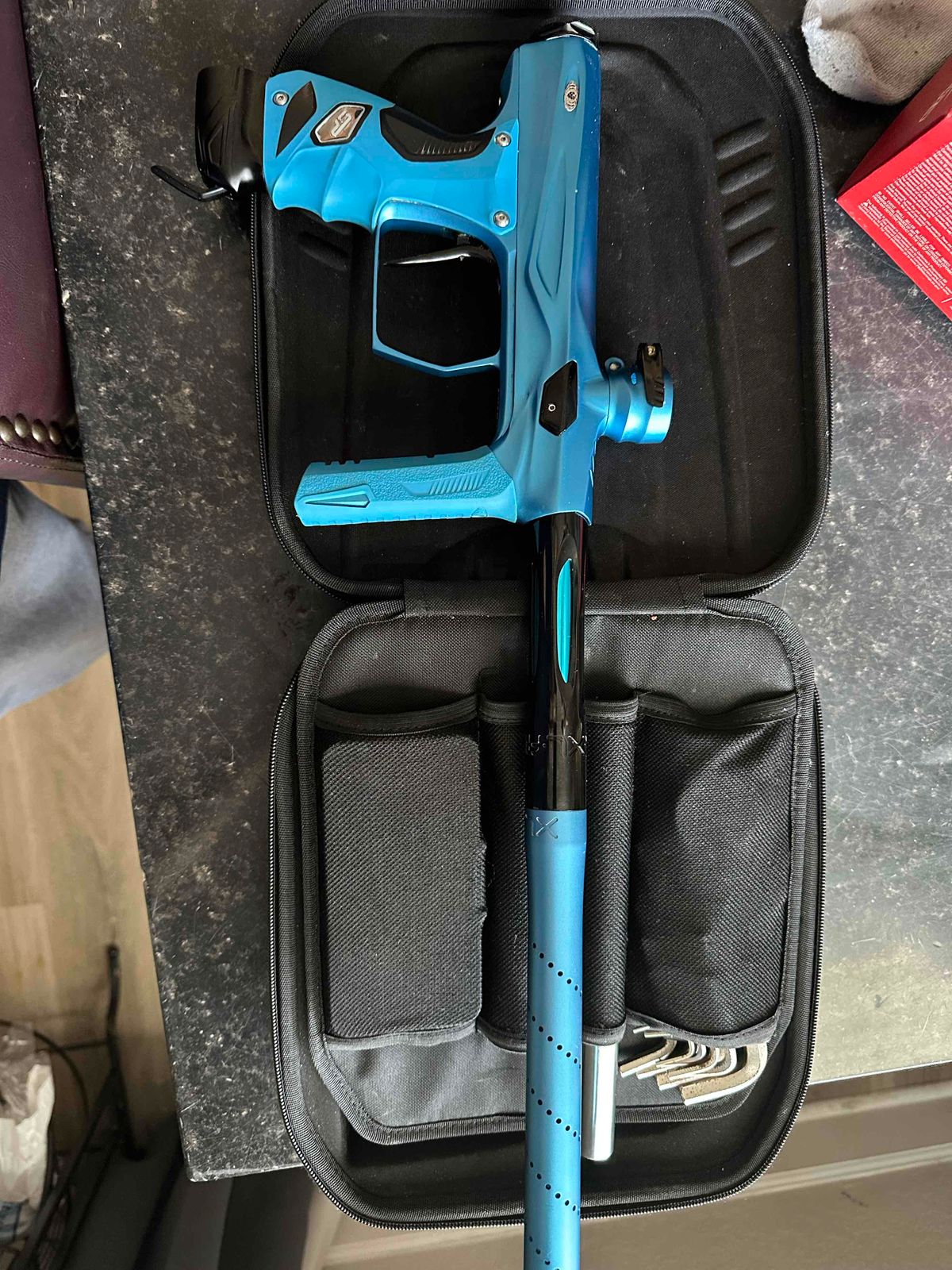 Electric paintball marker
