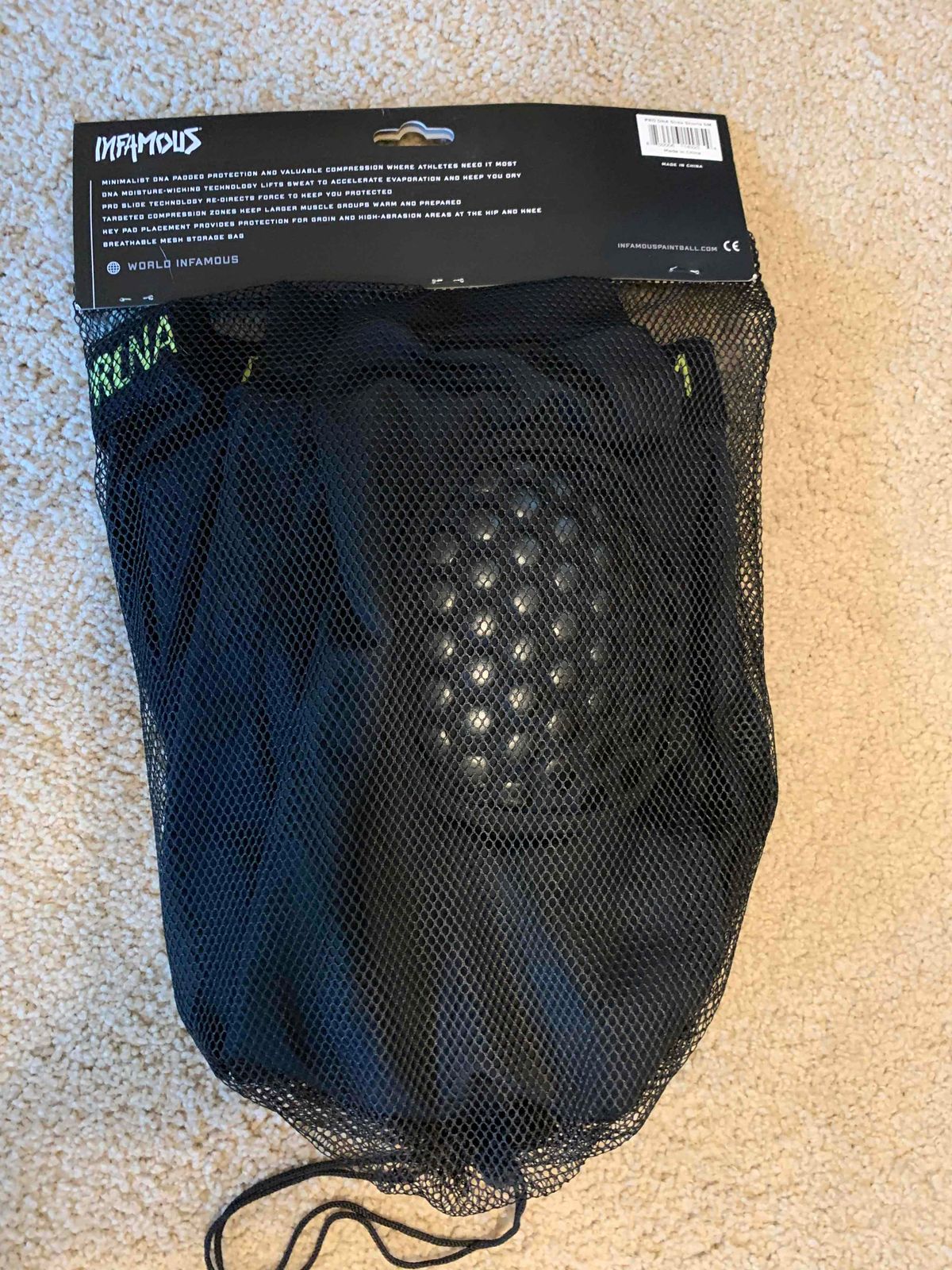 Pro DNA Slide shorts w/ knee pads AND Elbow Pads