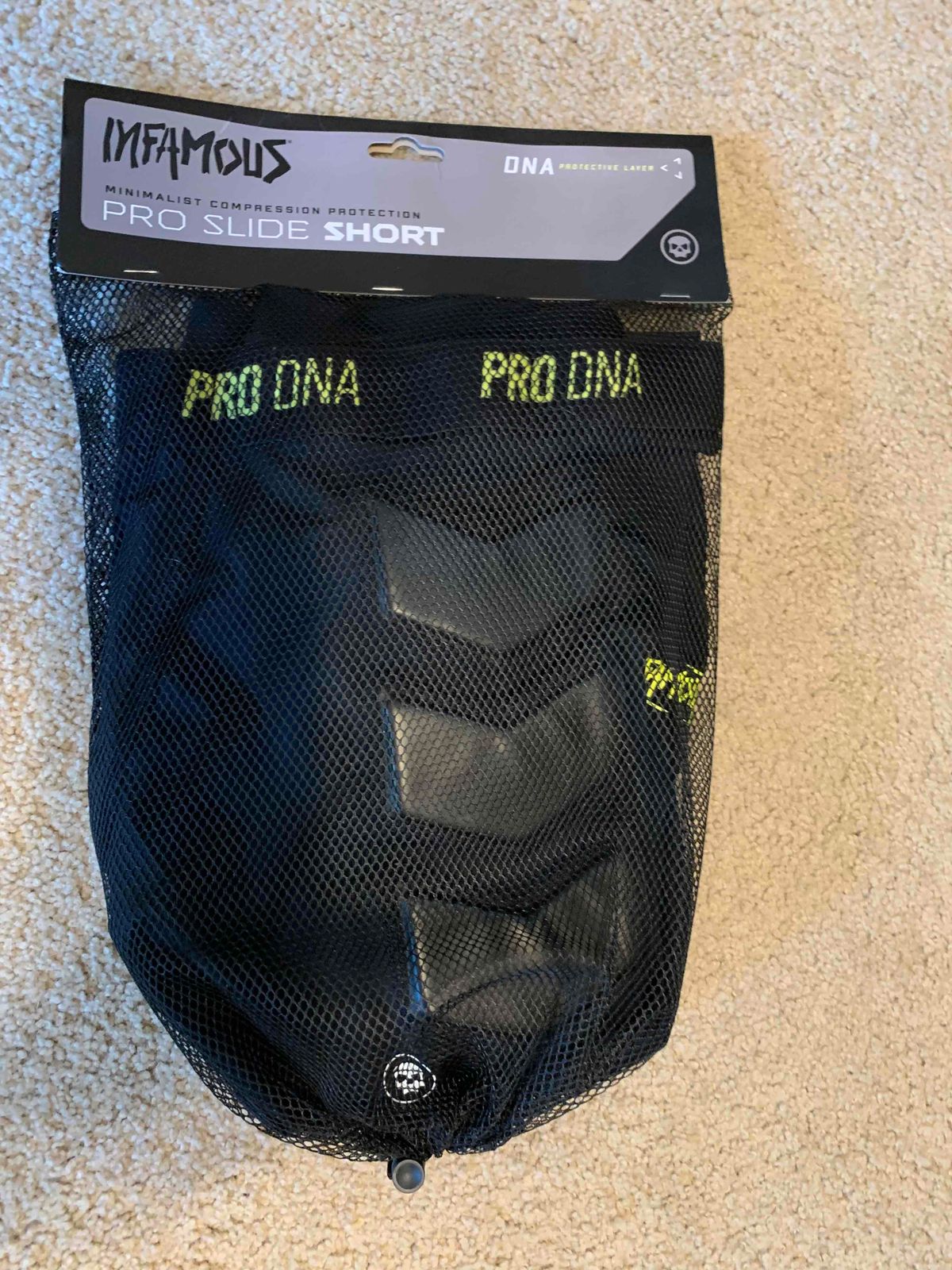 Pro DNA Slide shorts w/ knee pads AND Elbow Pads