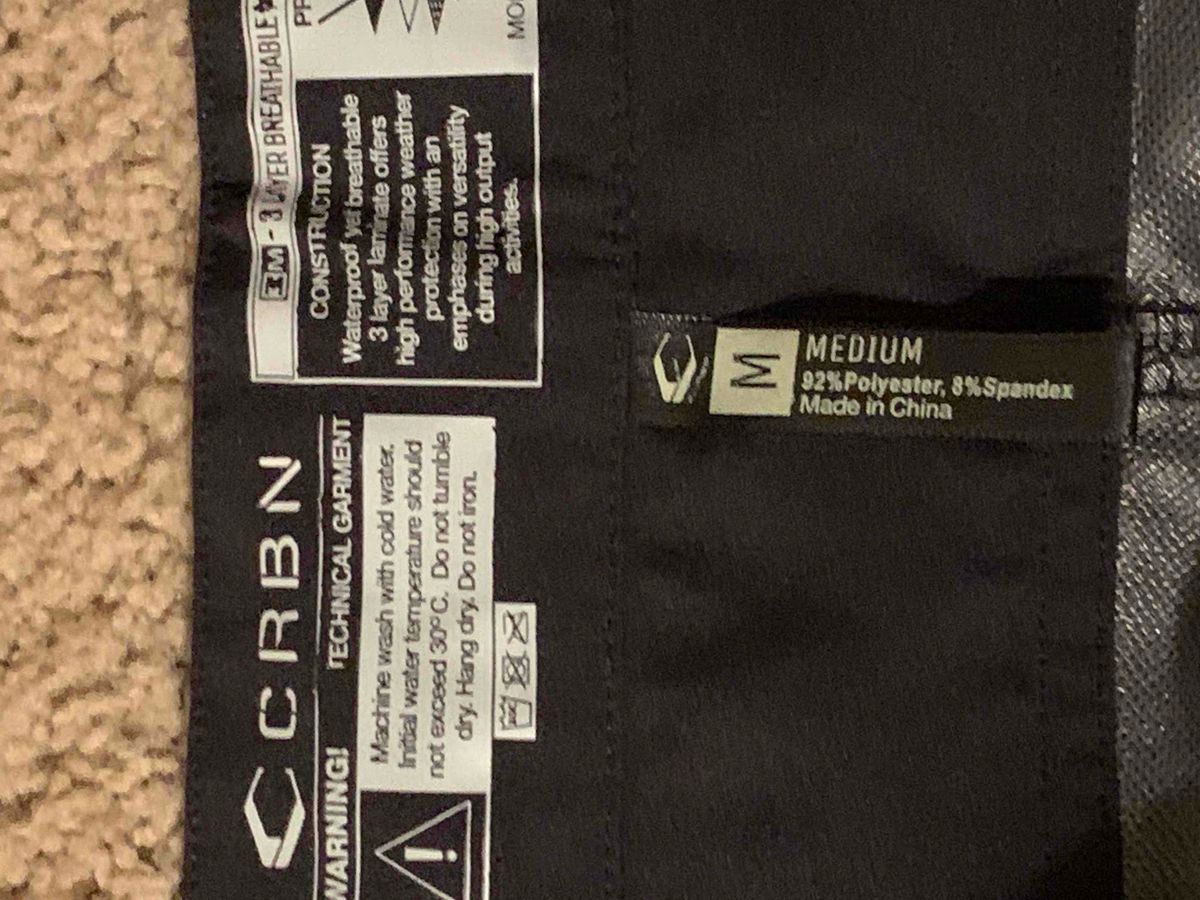 CRBN SC PANTS (M)