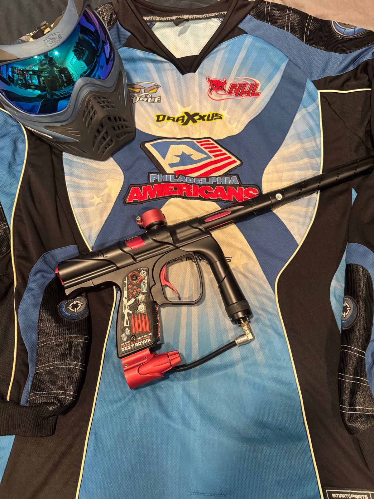 All American set up 