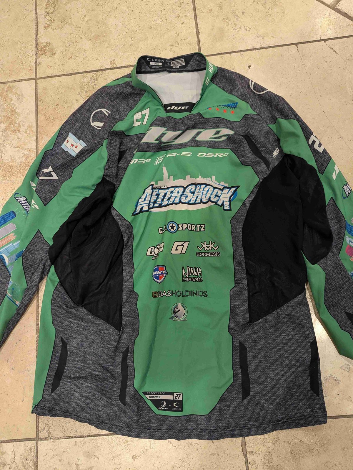 2024 Chicago Aftershock St Paddys Day Jersey 