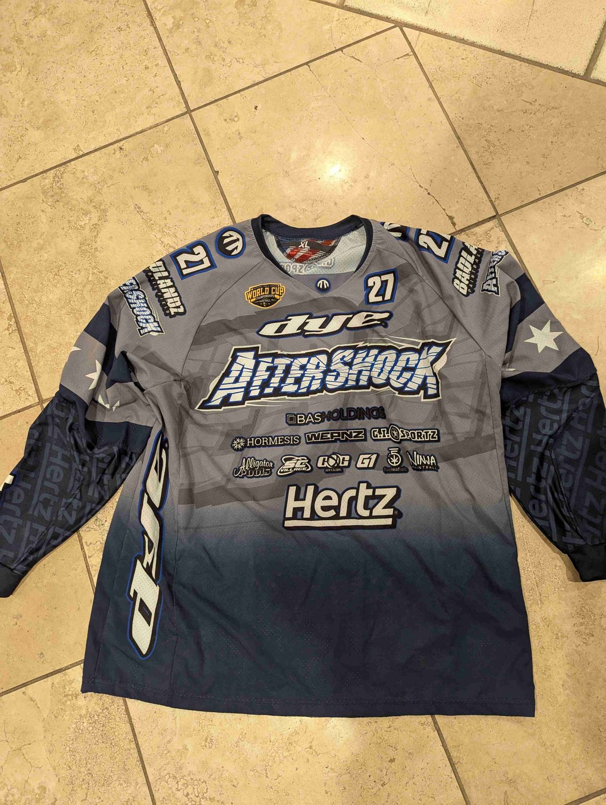 2024 Chicago Aftershock World Cup Away jersey 