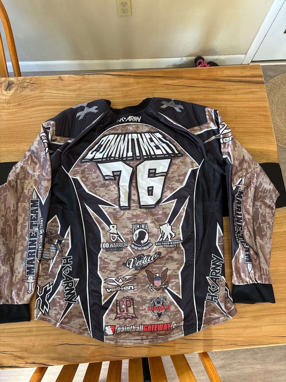 Jersey Marine Team UNDR XXL size