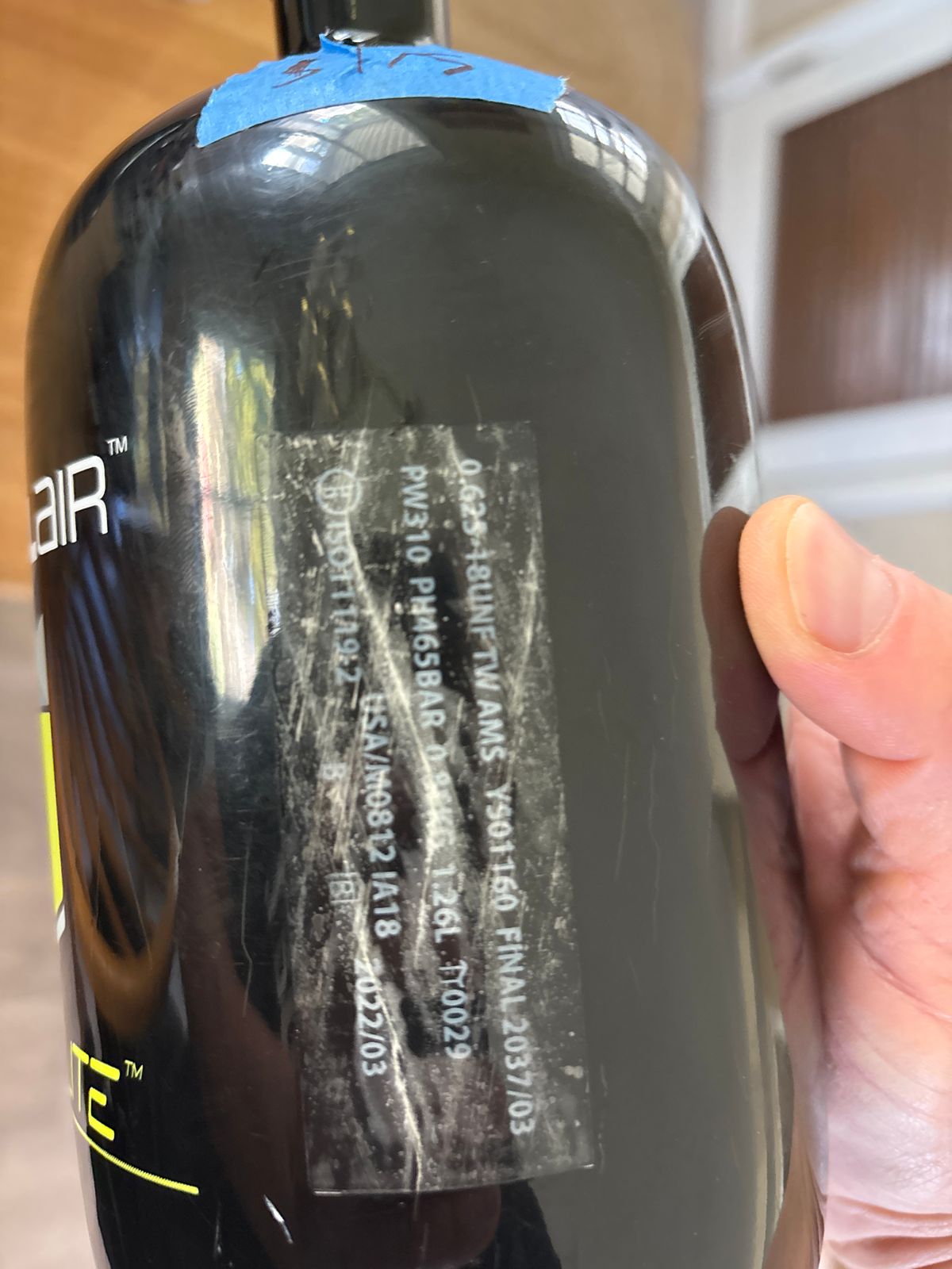 Immortal Air 77ci tank