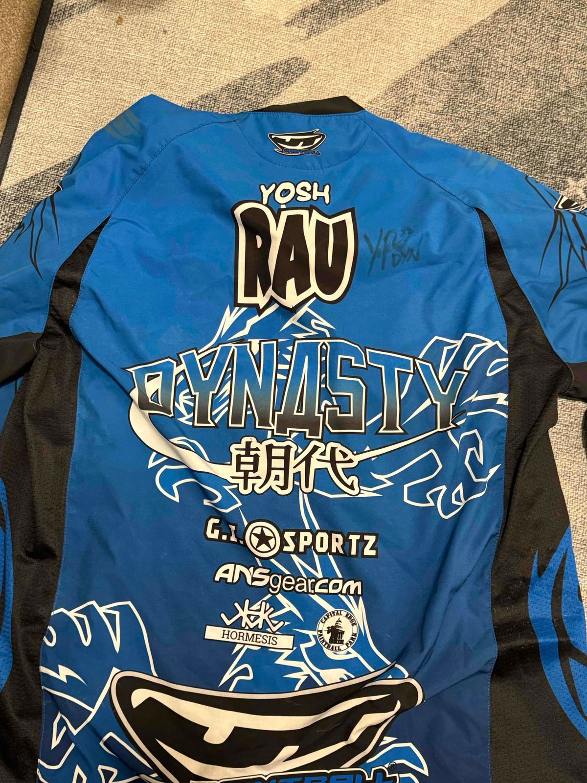 Yosh Rau Signed Jersey