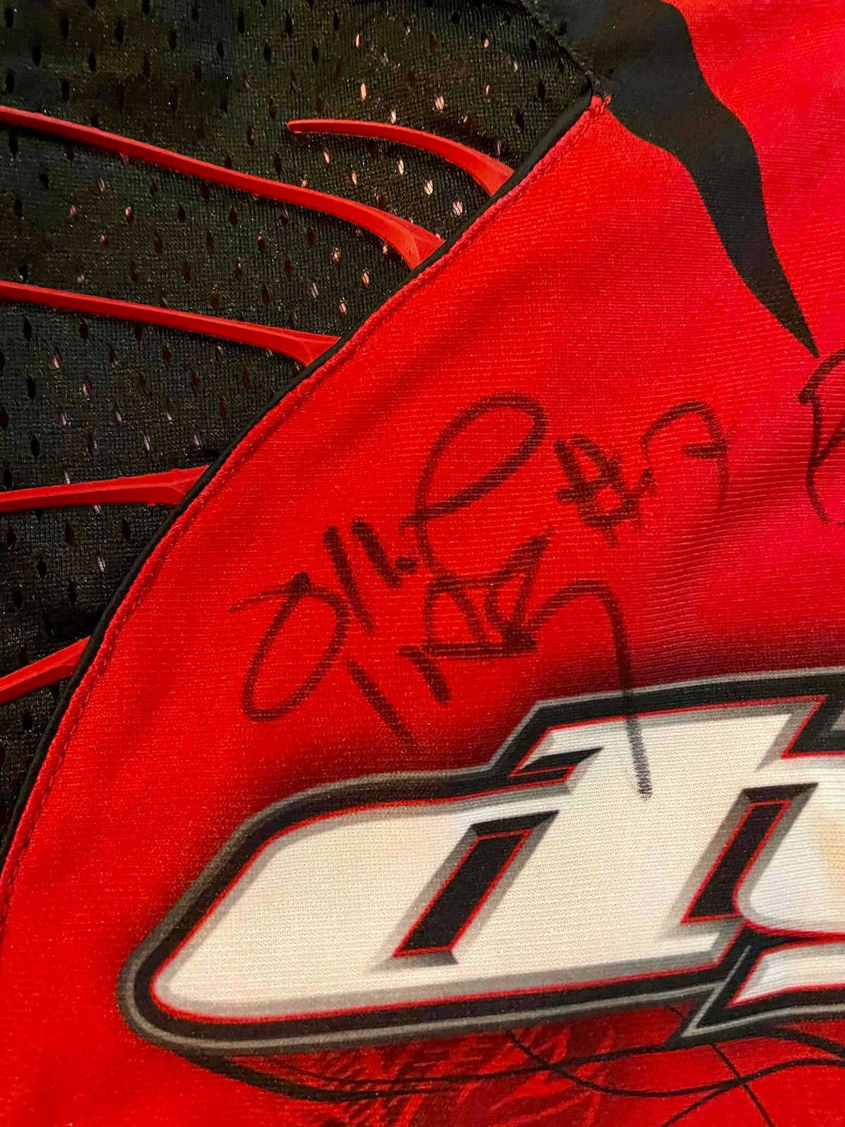 IRONMEN JERSEY Autographed 