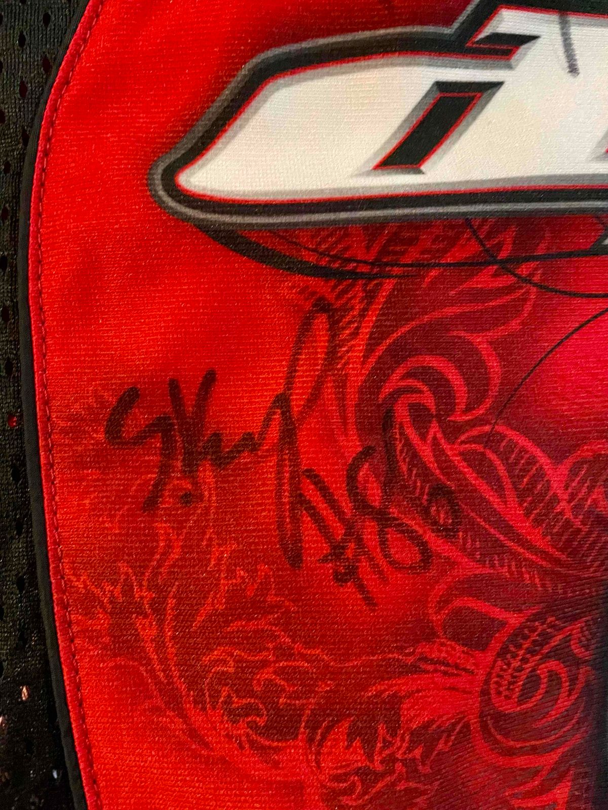 IRONMEN JERSEY Autographed 
