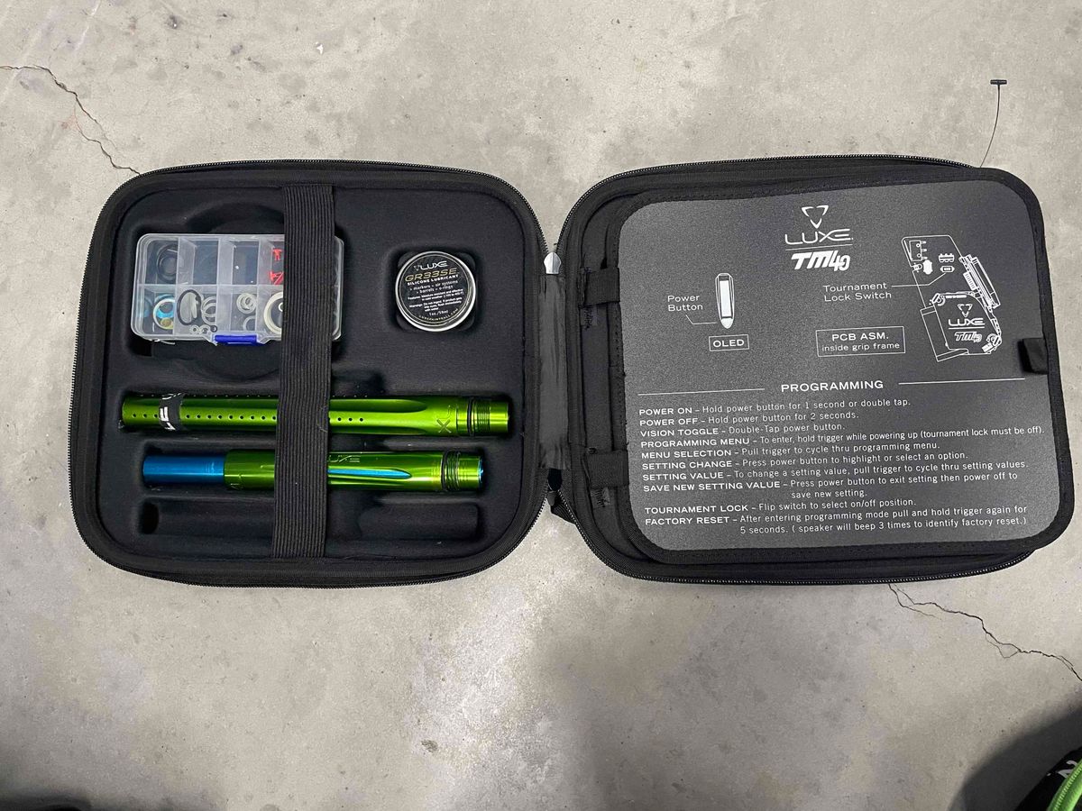 Luxe TM40 and Freak XL barrel kit 