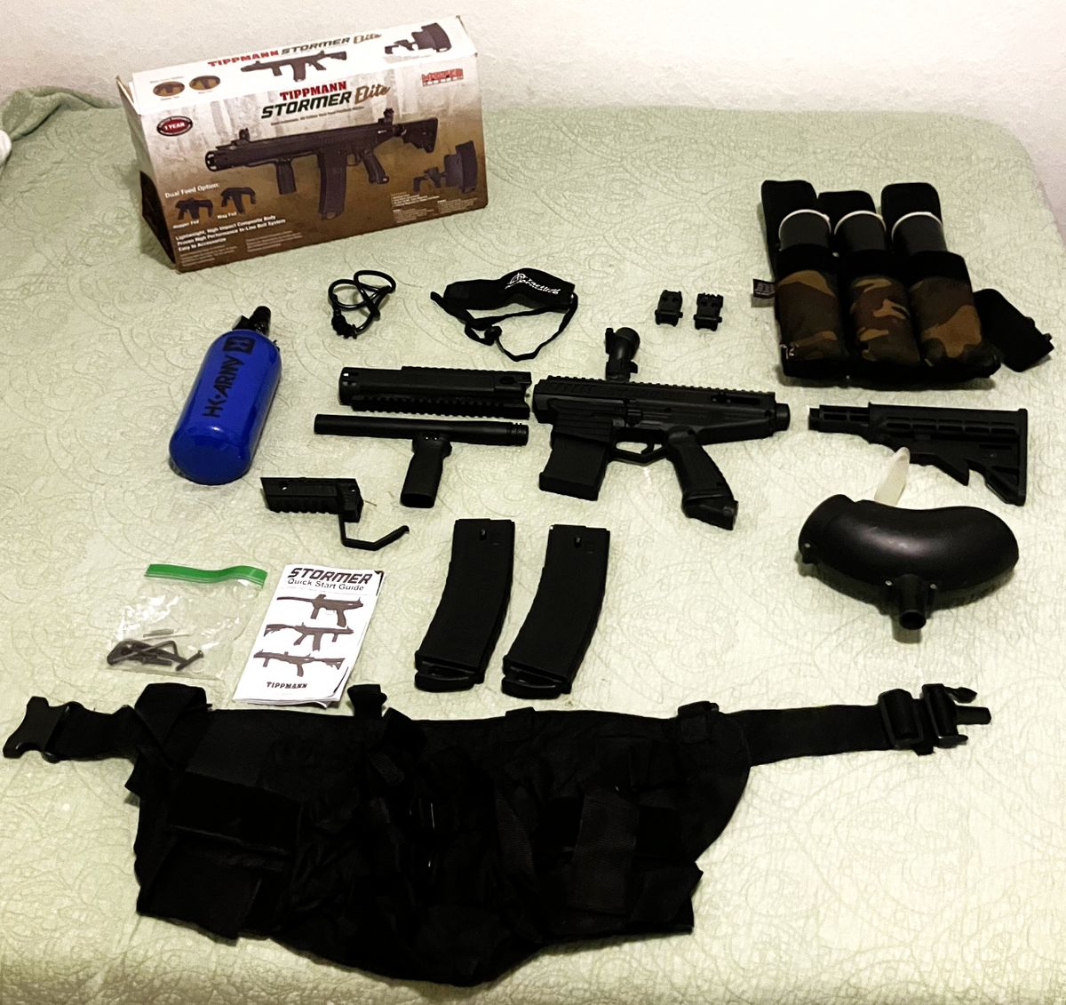 Paintball set (open to low offers)