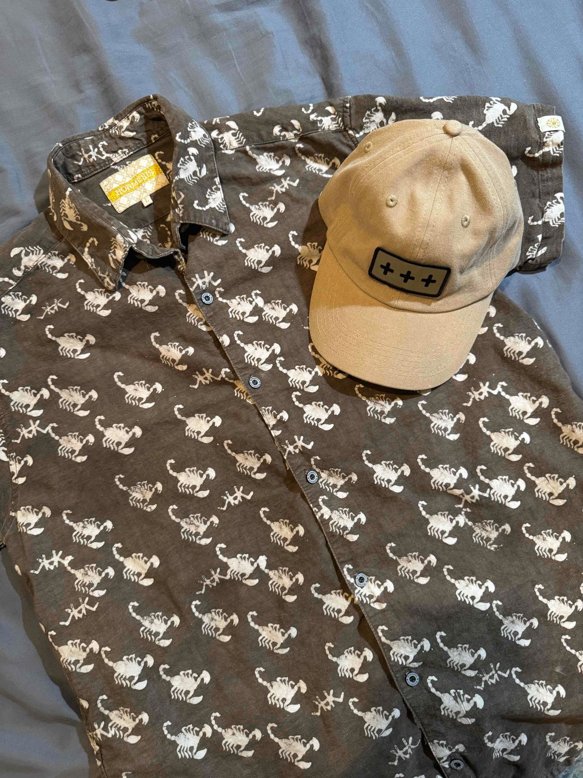 Hormesis Button up and Hat