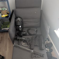 Tippmann A-5 *paintball gun* with trigger mod 