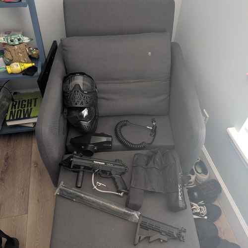 Tippmann A-5 *paintball gun* with trigger mod 