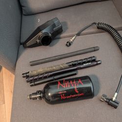 Tippmann A-5 *paintball gun* with trigger mod 