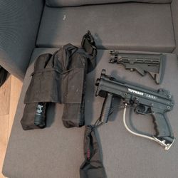Tippmann A-5 *paintball gun* with trigger mod 