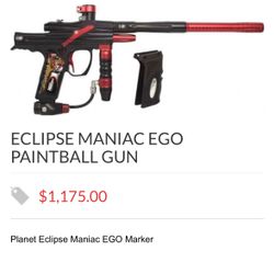 Planet eclips manaic ego limted edtion 