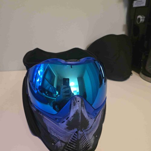 LE Blue skull infamous push unite