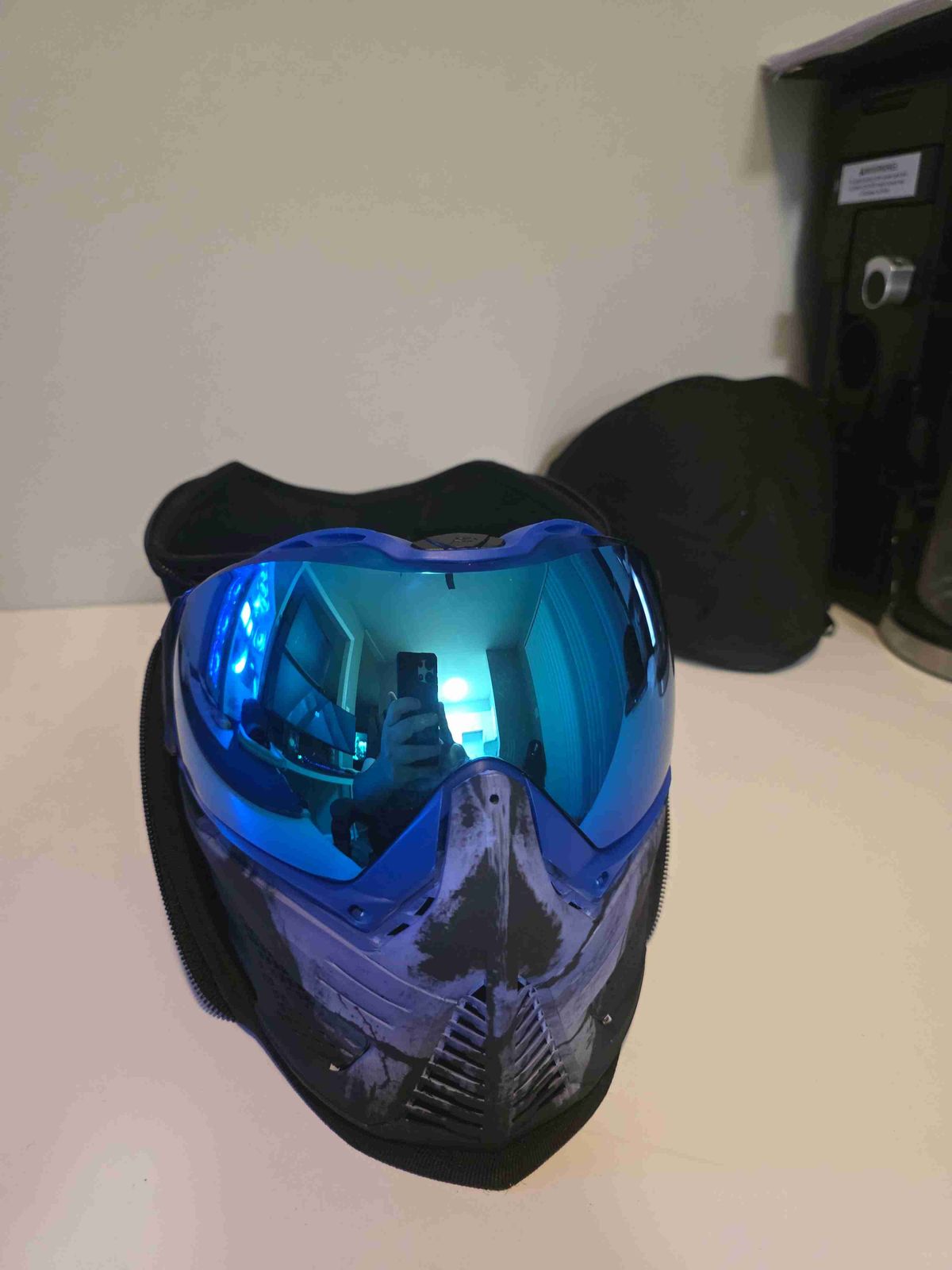 LE Blue skull infamous push unite