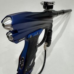 Dye DM7 - Blue on Black Fade - Rebuilt & Ripping