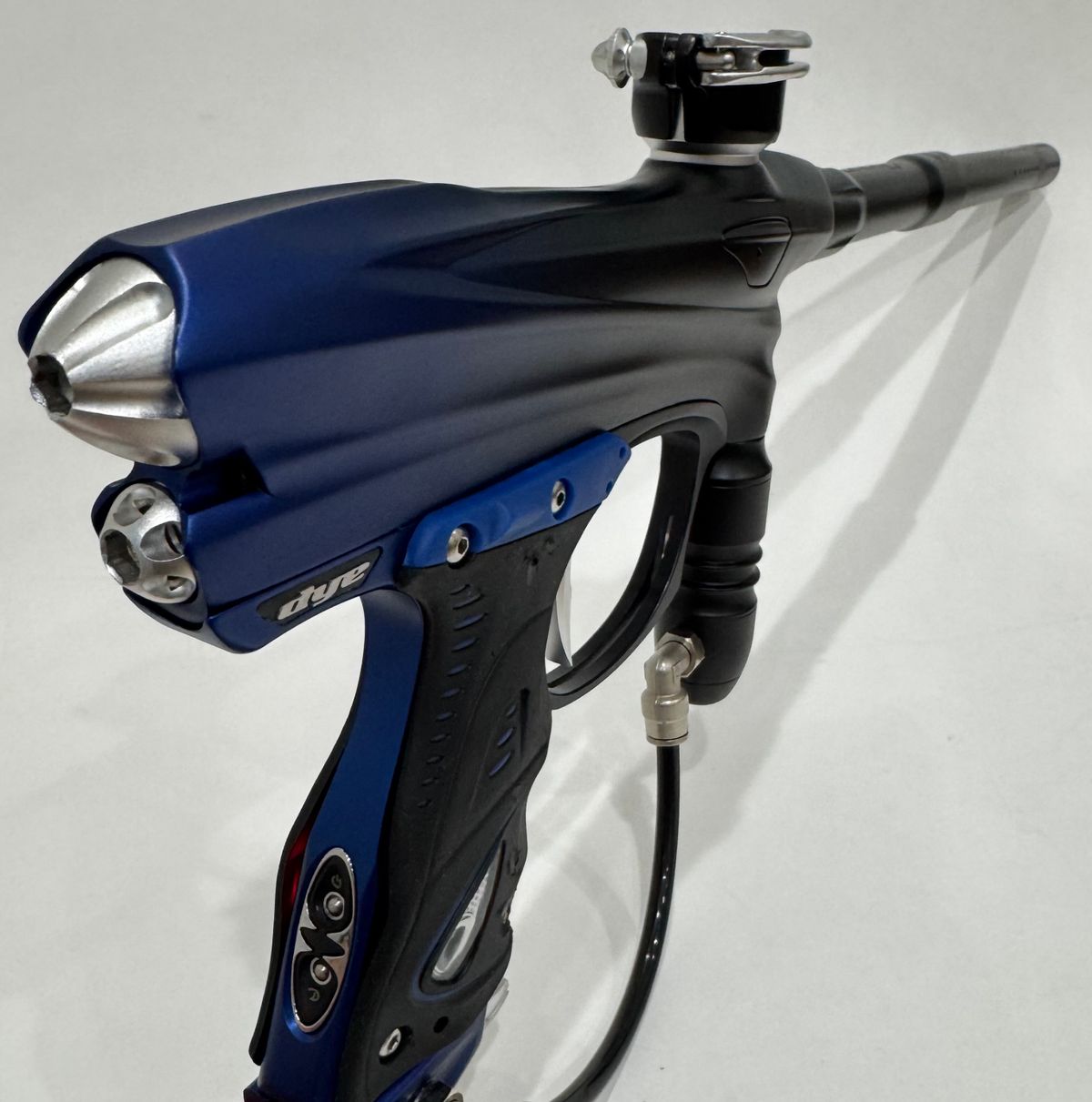 Dye DM7 - Blue on Black Fade - Rebuilt & Ripping