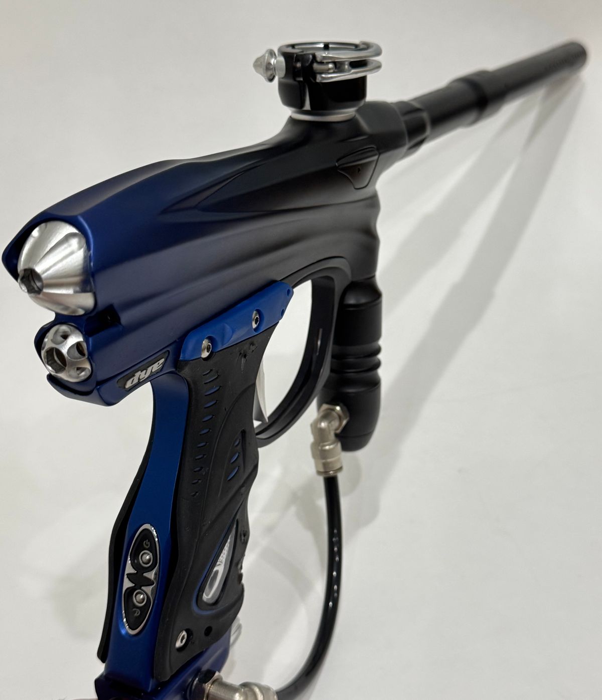 Dye DM7 - Blue on Black Fade - Rebuilt & Ripping
