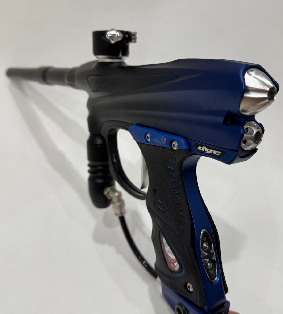 Dye DM7 - Blue on Black Fade - Rebuilt & Ripping