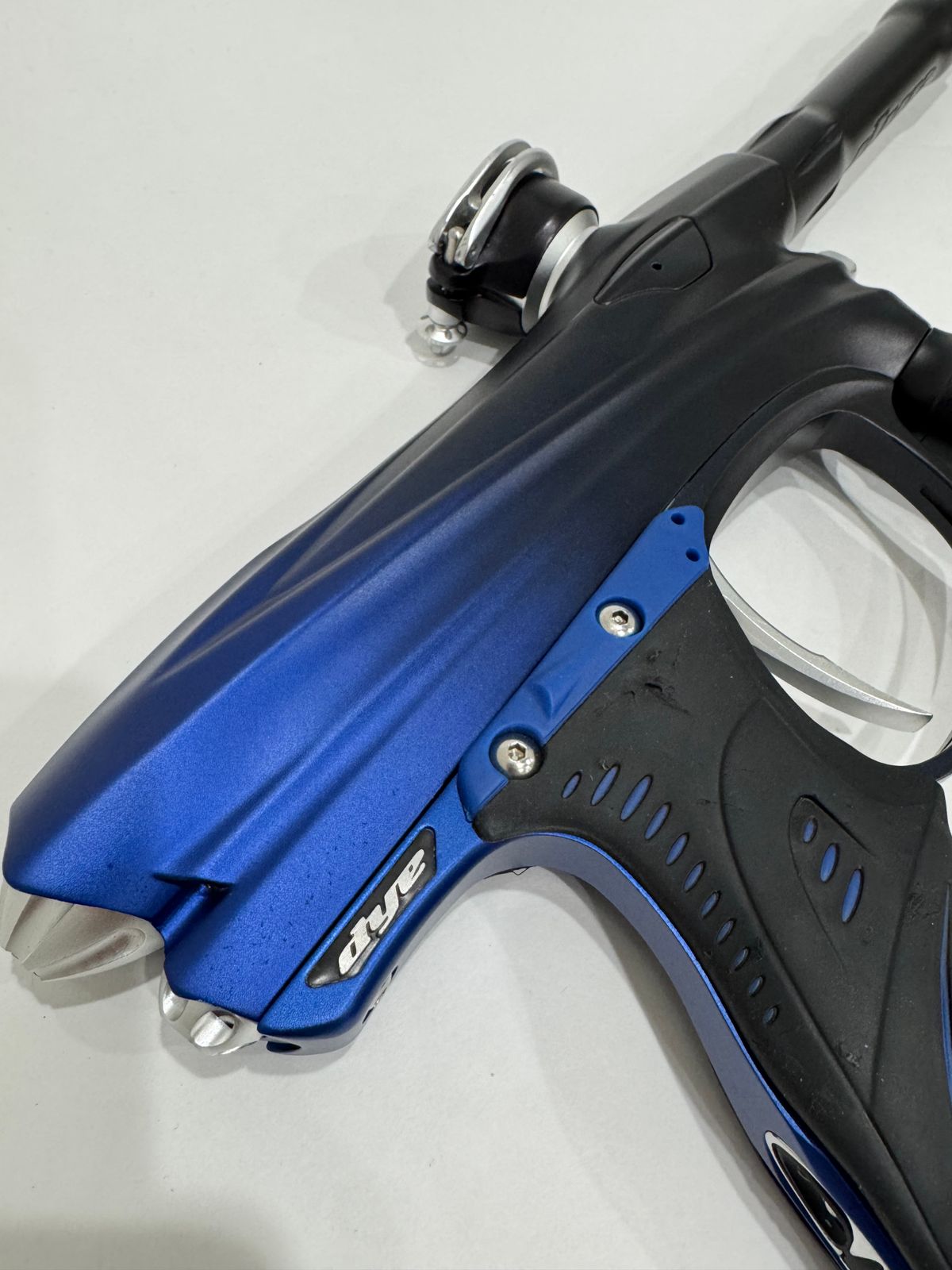 Dye DM7 - Blue on Black Fade - Rebuilt & Ripping