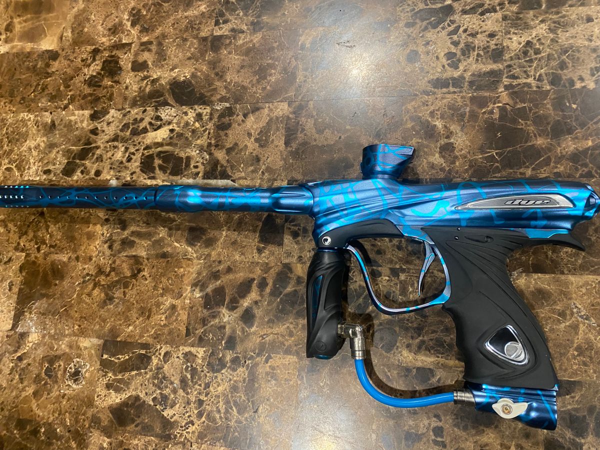 Custom Blue Splash Dye NT11
