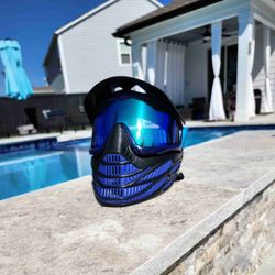 New black/blue F8 w/blue ice frames, sky prism 2.0 lens, XFactor and stock straps.