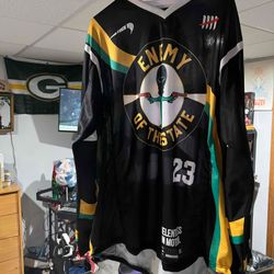 Enemny of The State Area 51 Jersey Size XL