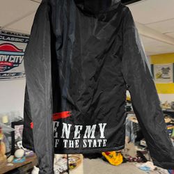 Enemy of The State Windbreaker Size L