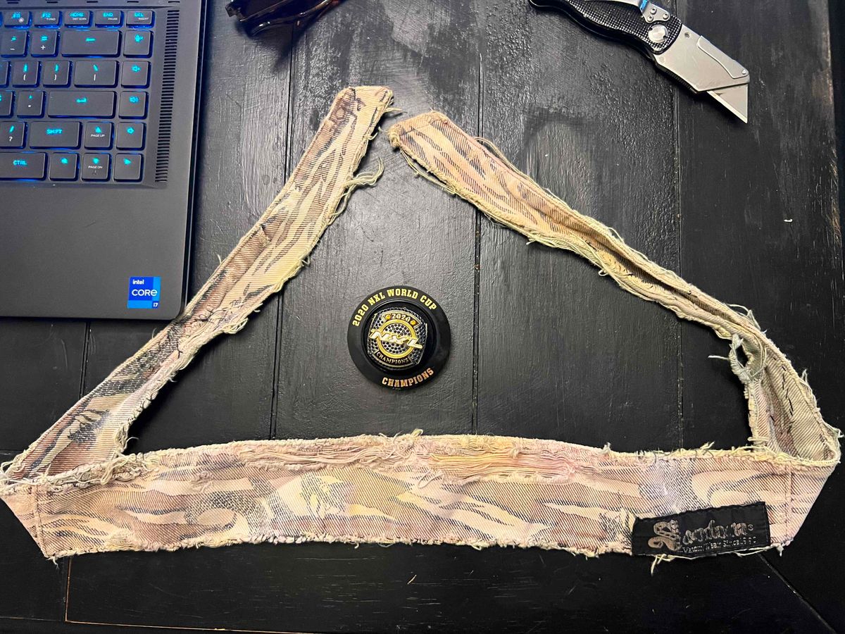Green and Brown Snakestripe and 2020 NXL Ring
