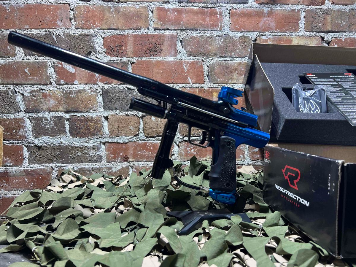 Empire resurrection black/blue autococker 