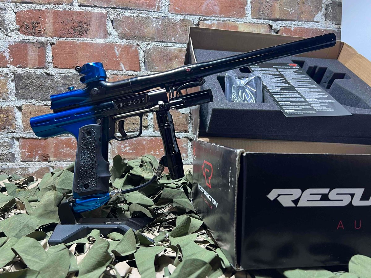 Empire resurrection black/blue autococker 