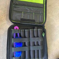 A bunch of paintball gear