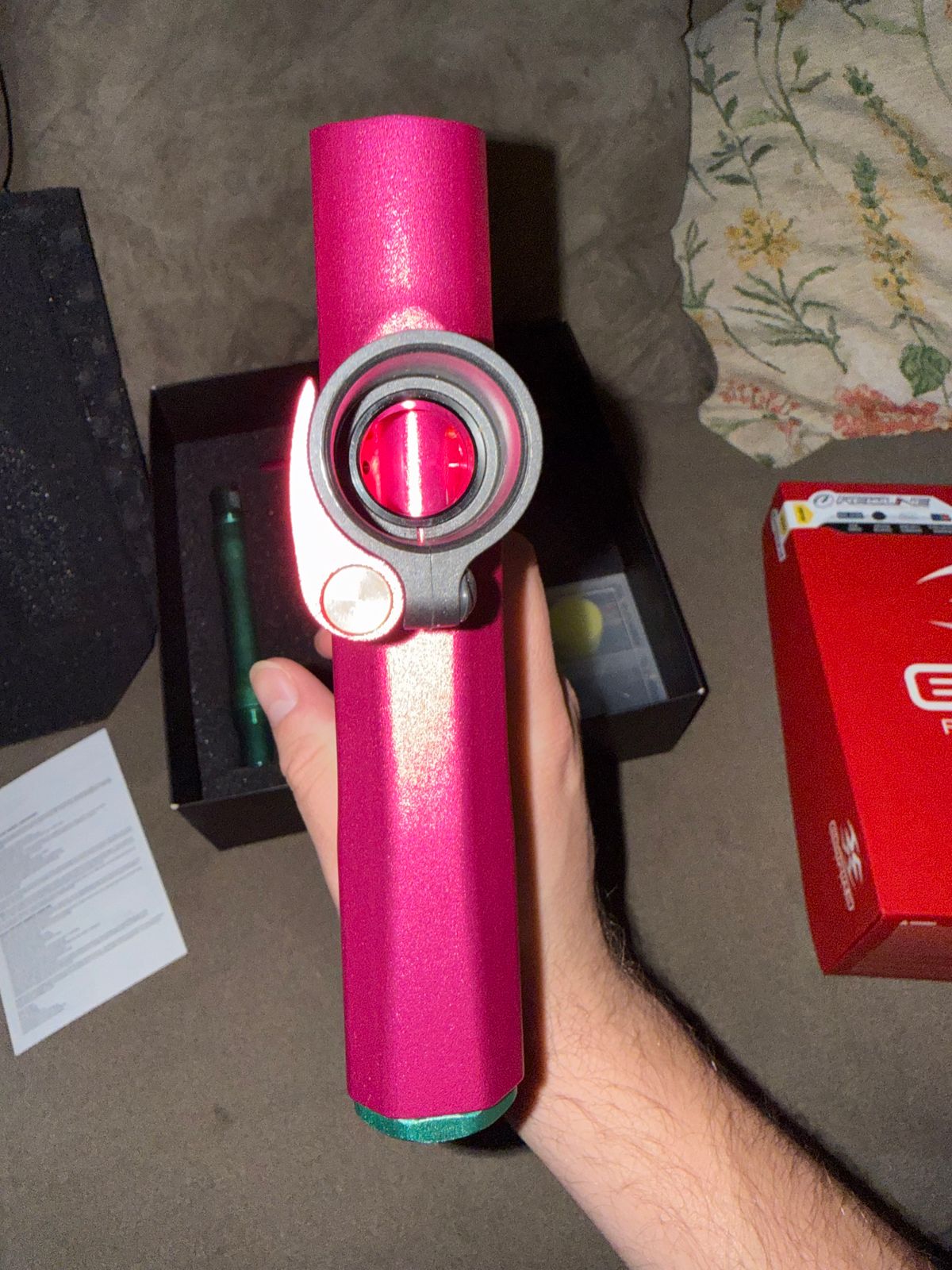 Empire Axe 2.0 Redline Hot Pink/Teal