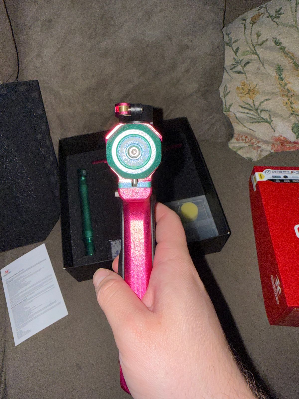 Empire Axe 2.0 Redline Hot Pink/Teal