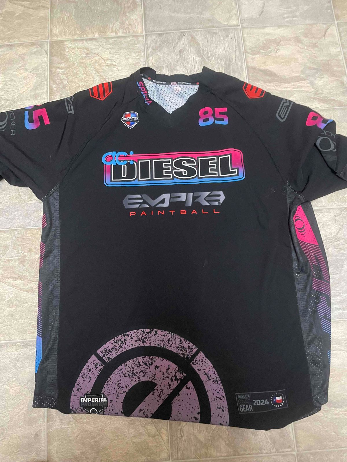 Kyle Spickas AC Diesel ‘miami vice’ team jersey