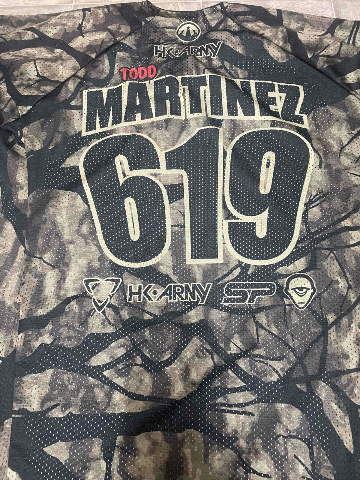 Todd Martinez’s 2021 All-A’s 10man jersey