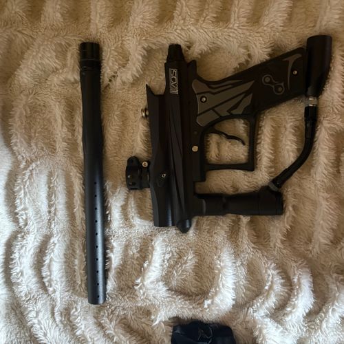 Entire paintball set