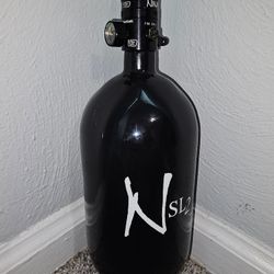 Ninja Sl2 77/4500 HPA Tank qith Ninja Prov3 Regulator